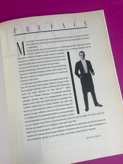 Livre Jean Patou