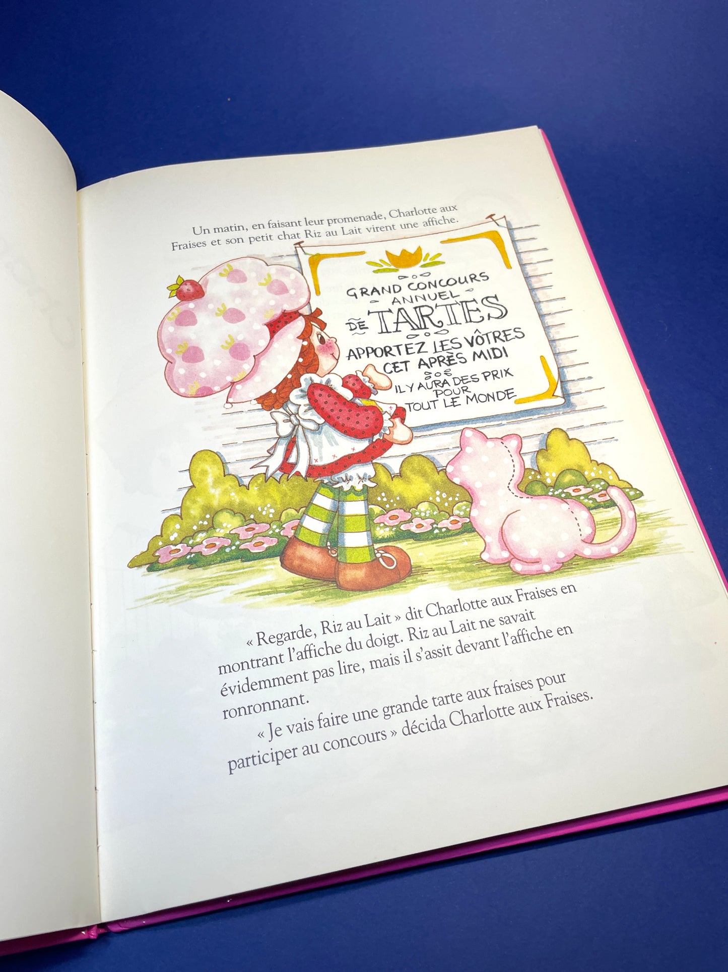 Livre Charlotte aux fraises 1984