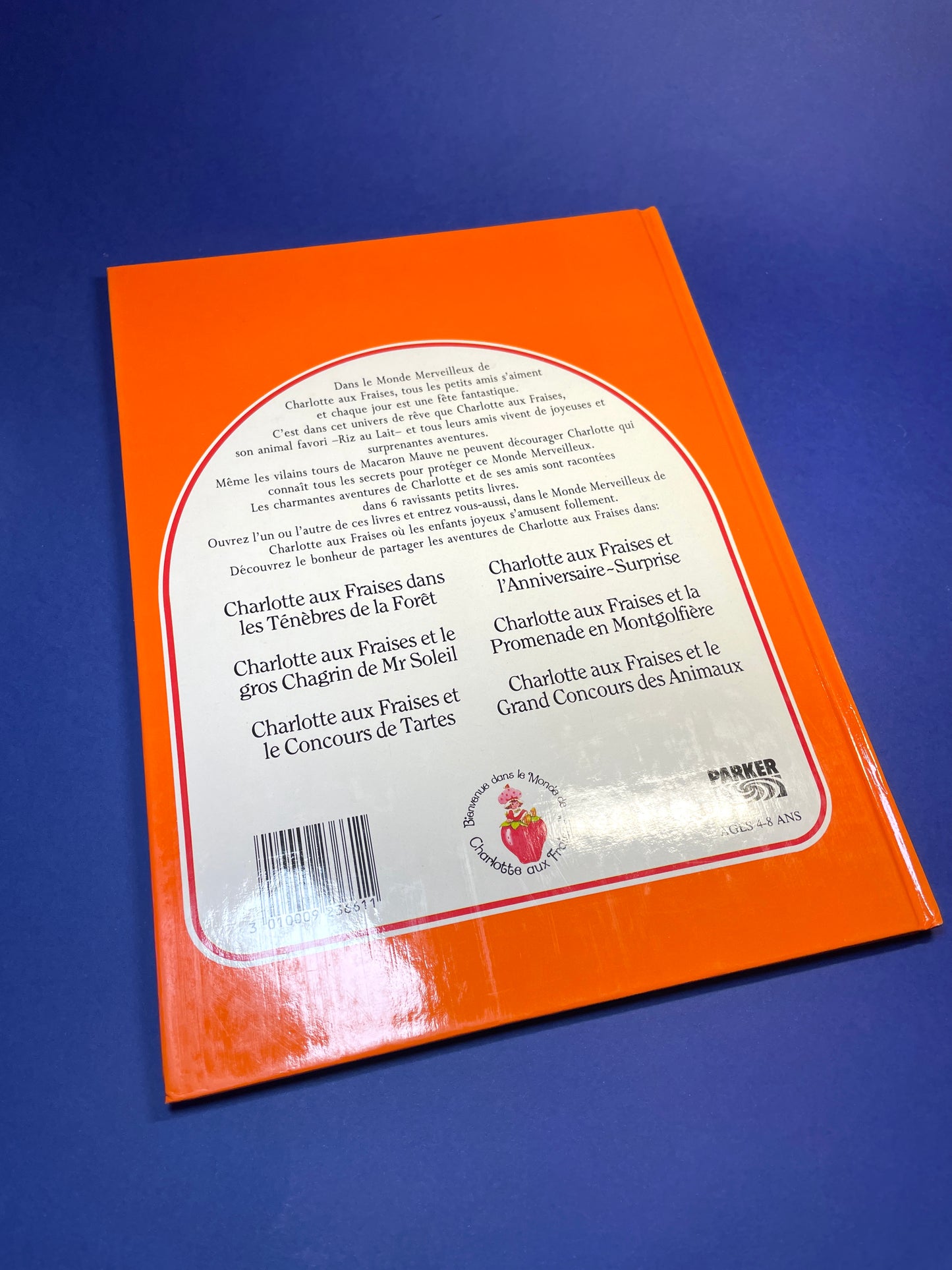 Livre Charlotte aux fraises 1984