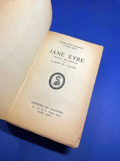 Livre Jane Eyre customisé