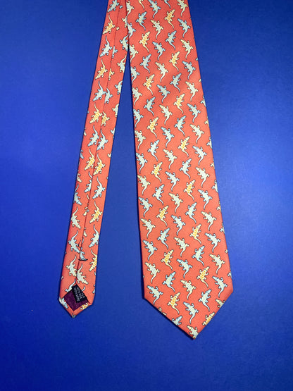 Cravate vintage en soie