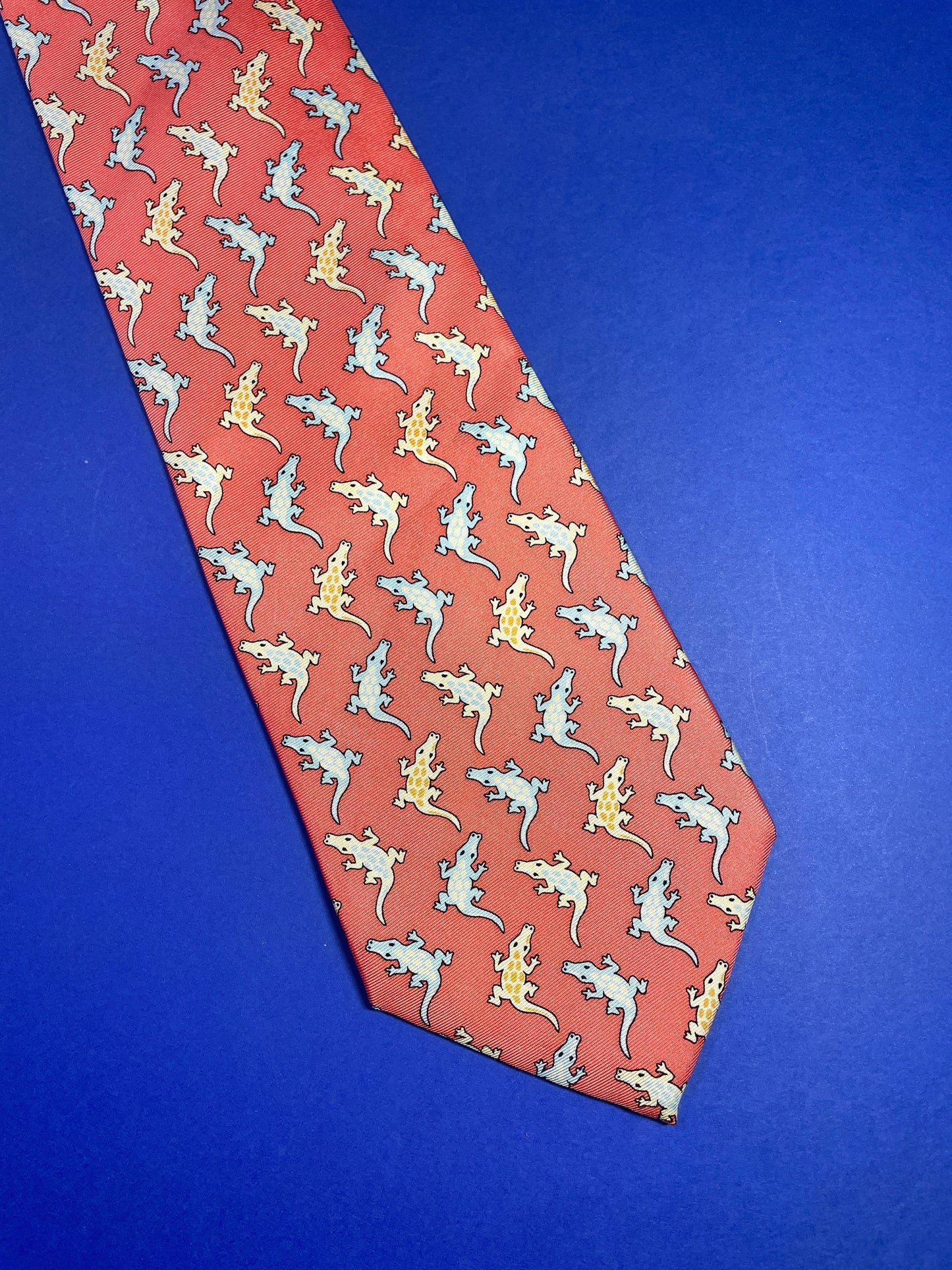 Cravate vintage en soie