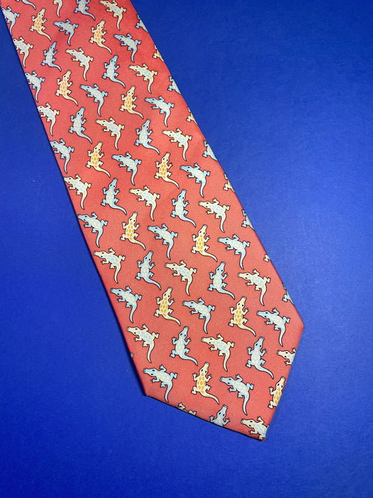 Cravate vintage en soie