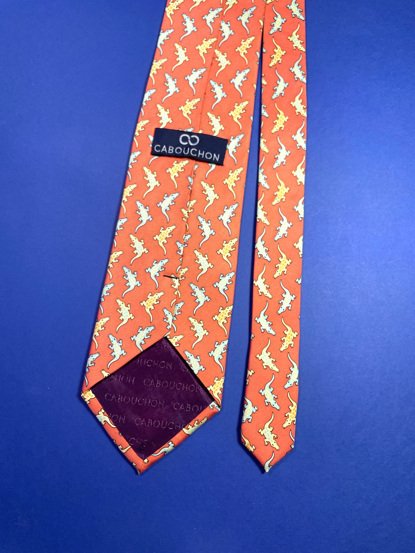 Cravate vintage en soie