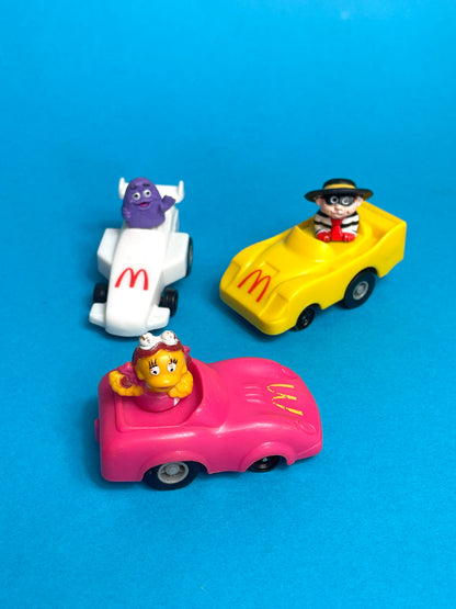 Lot voitures Mcdo 1988