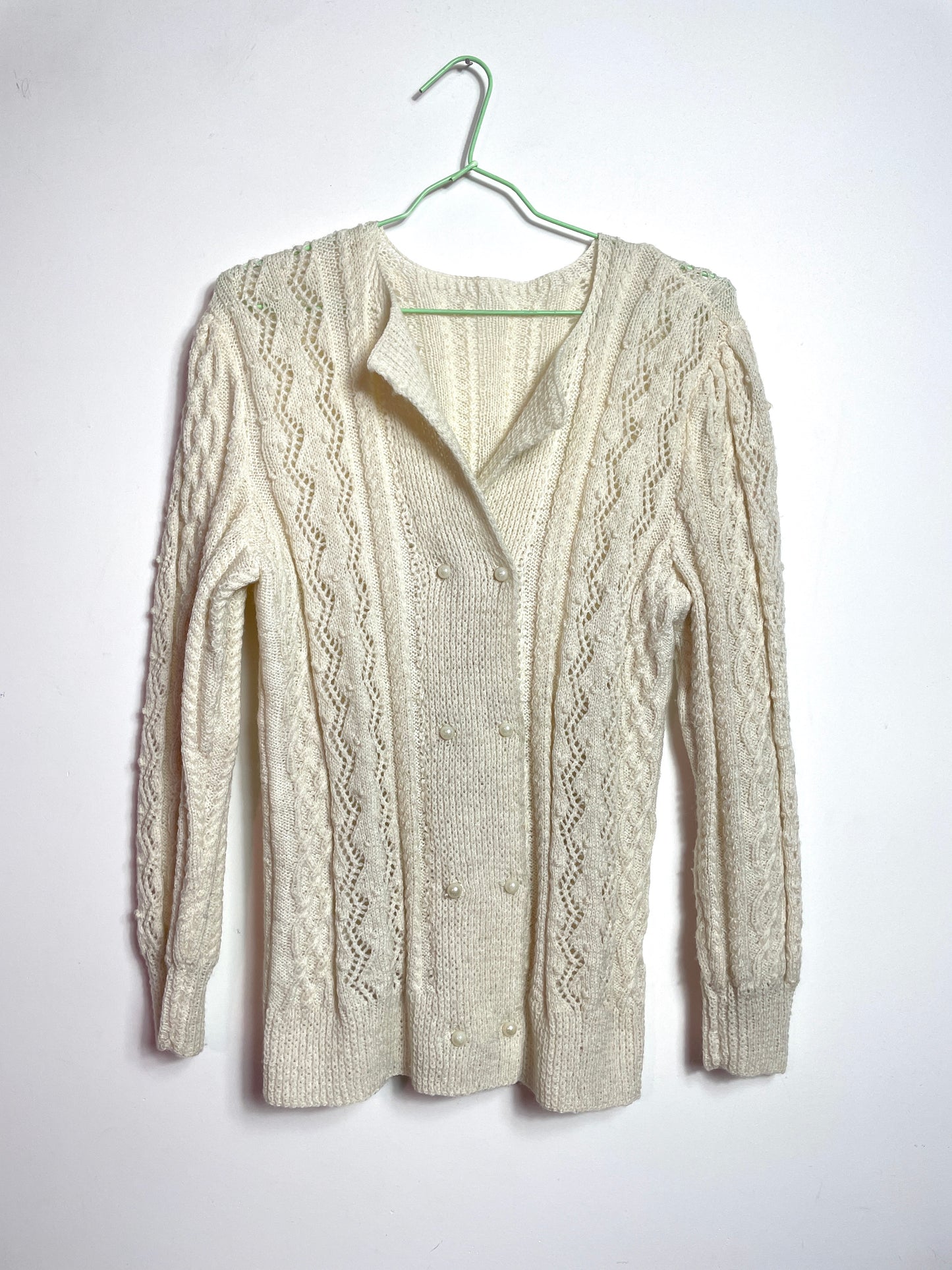 Cardigan vintage en maille