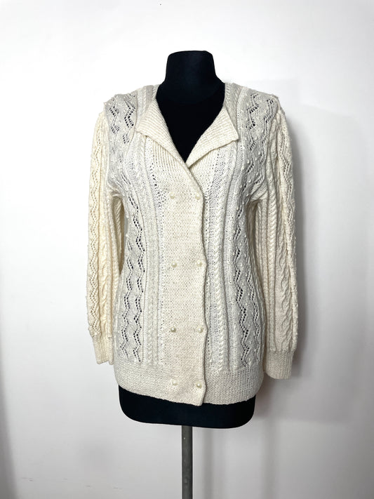 Cardigan vintage en maille