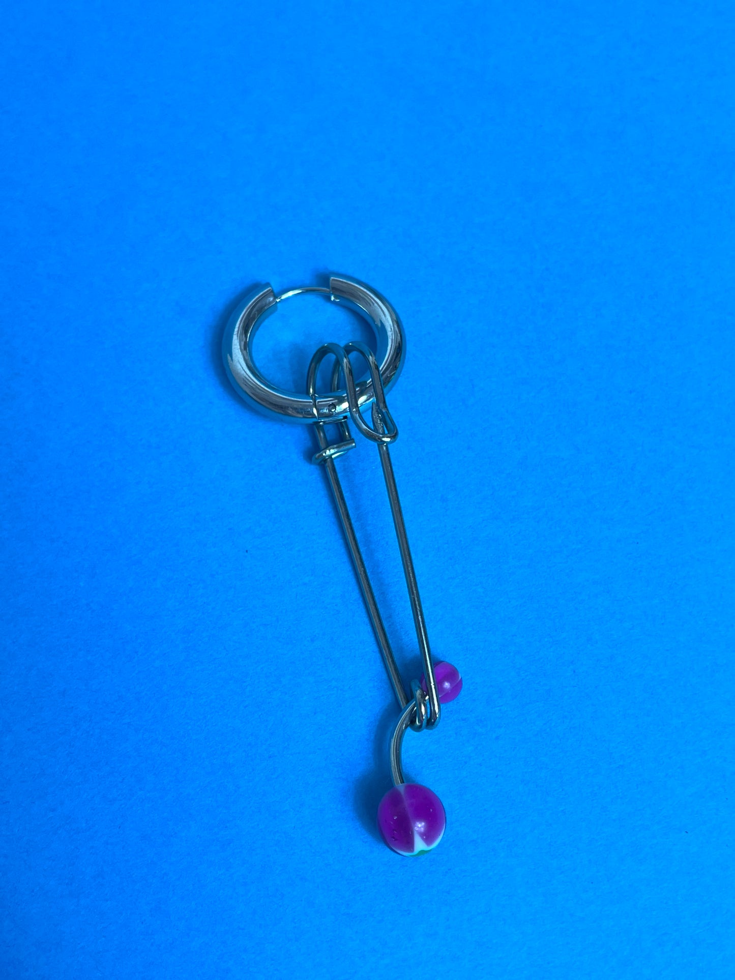 Boucle d'oreille épingle