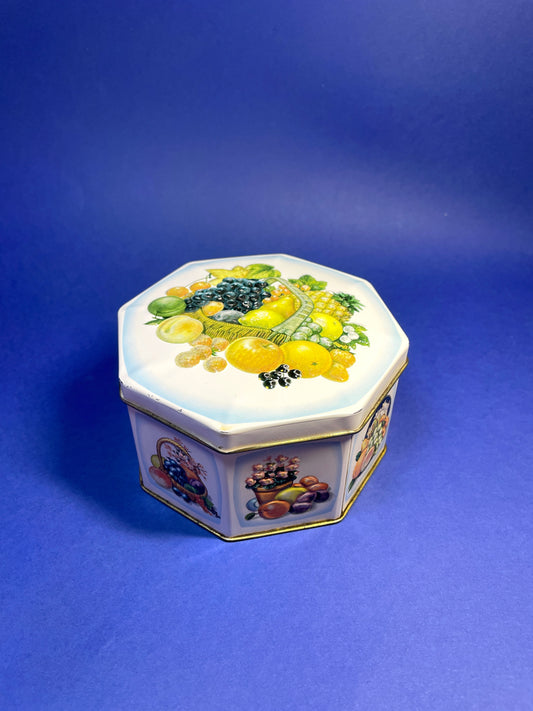 Boîte vintage fruits