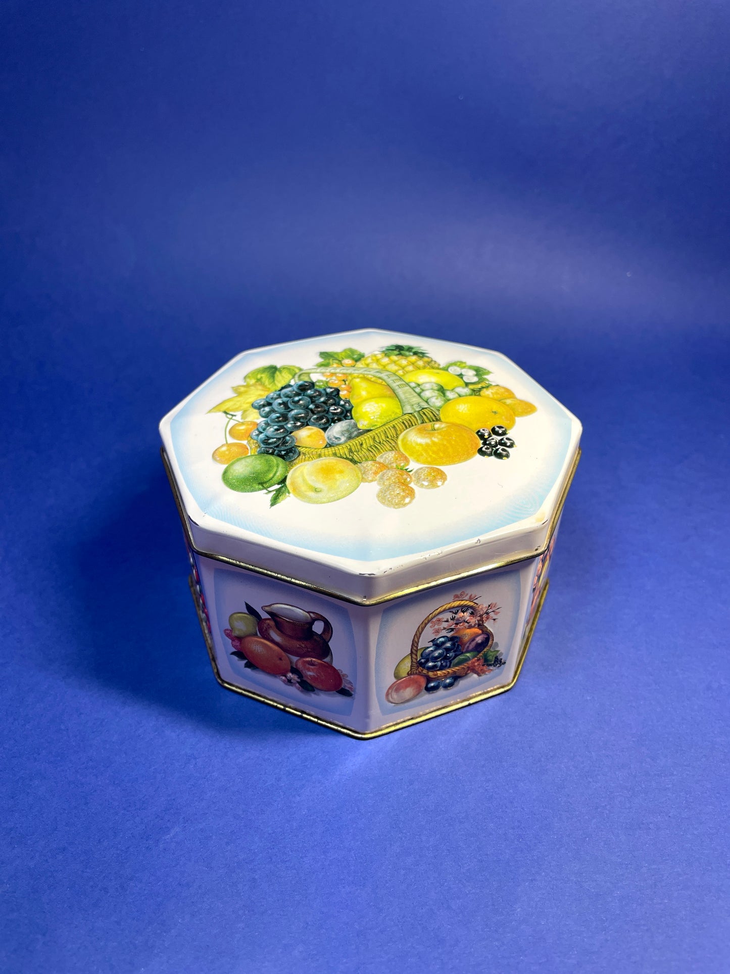 Boîte vintage fruits