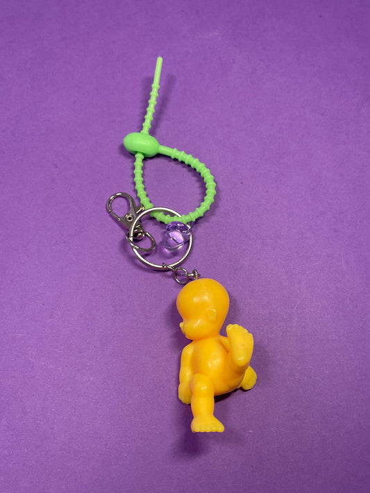 Porte-clés/bijou de sac babies Nicole la cabriole