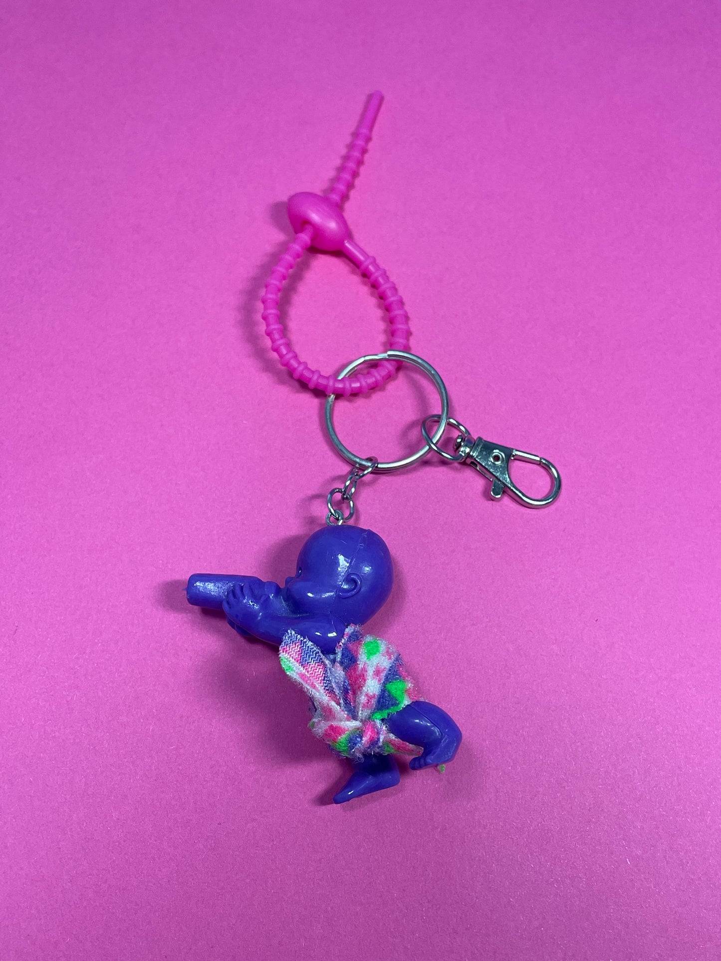 Porte-clés/bijou de sac babies Étienne à la tienne