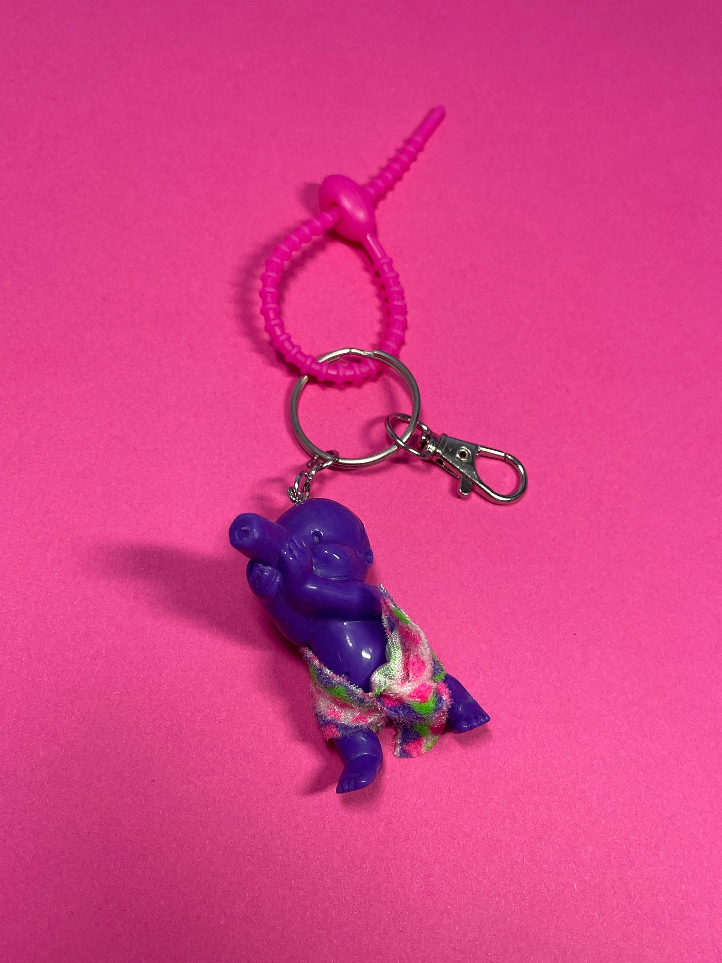 Porte-clés/bijou de sac babies Étienne à la tienne