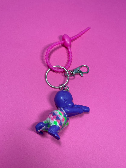 Porte-clés/bijou de sac babies Étienne à la tienne