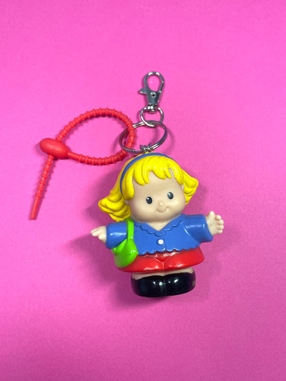 Porte-clés upcyclé Fisher Price