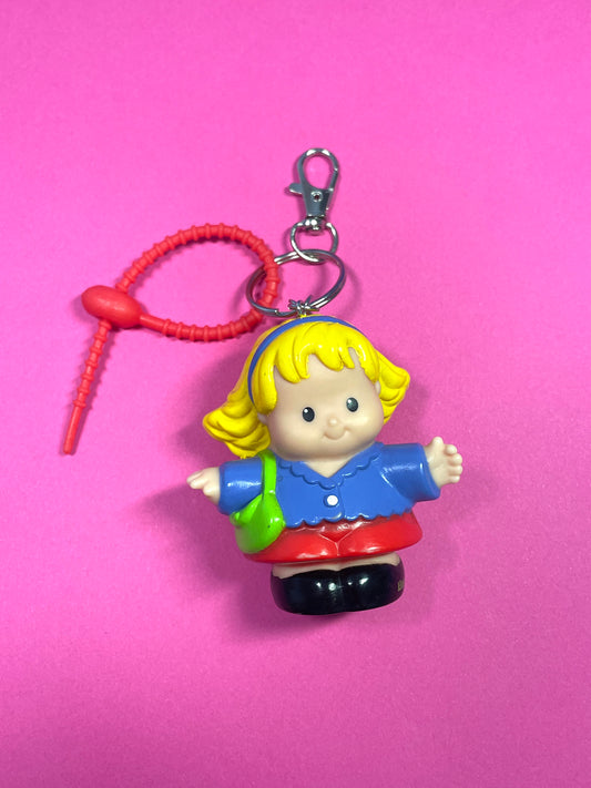 Porte-clés upcyclé Fisher Price