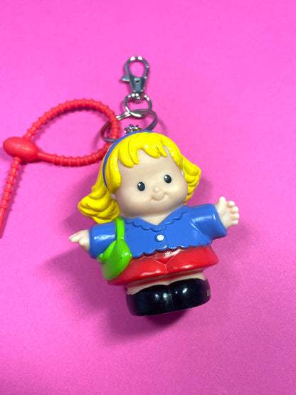 Porte-clés upcyclé Fisher Price