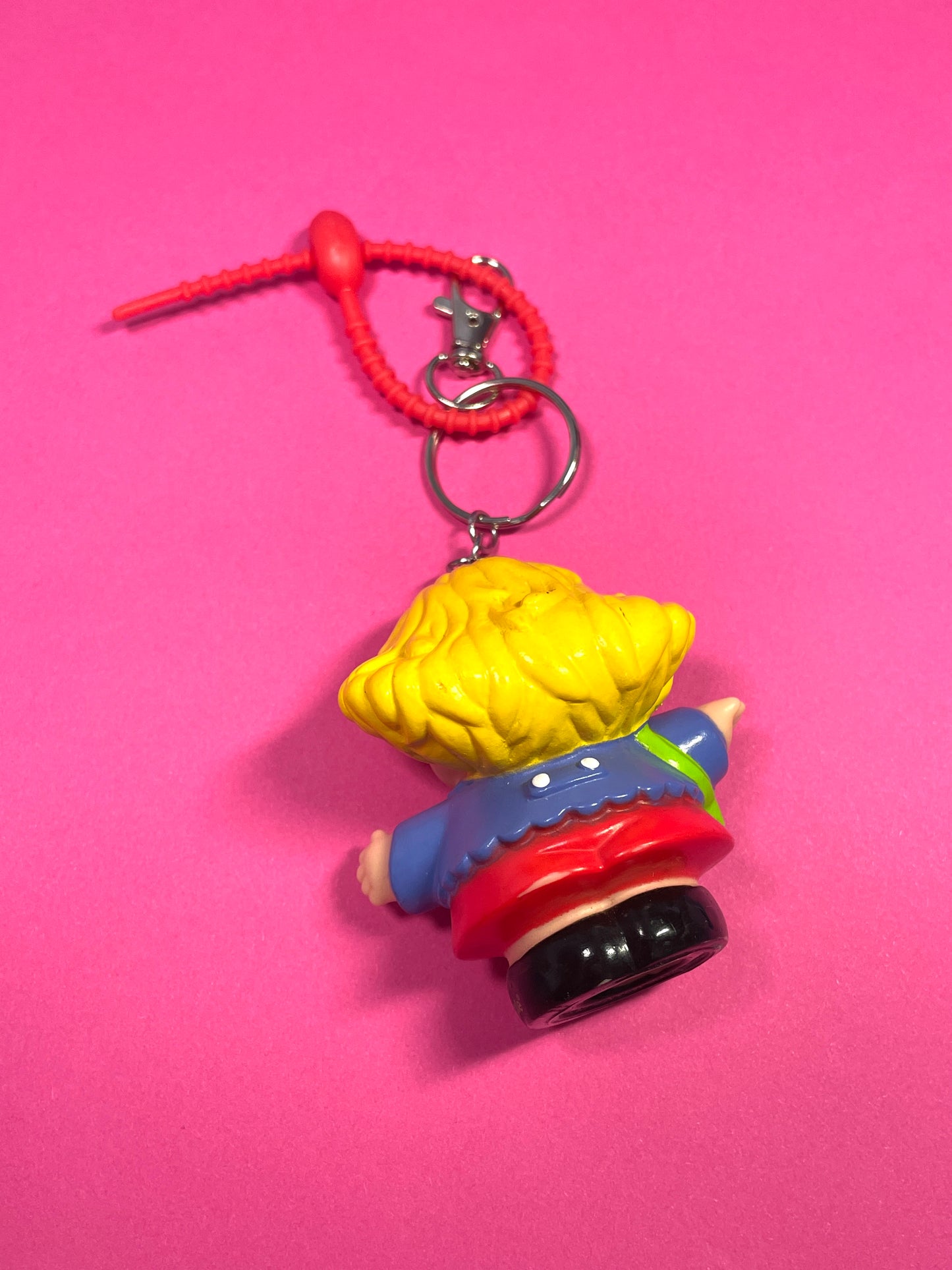 Porte-clés upcyclé Fisher Price