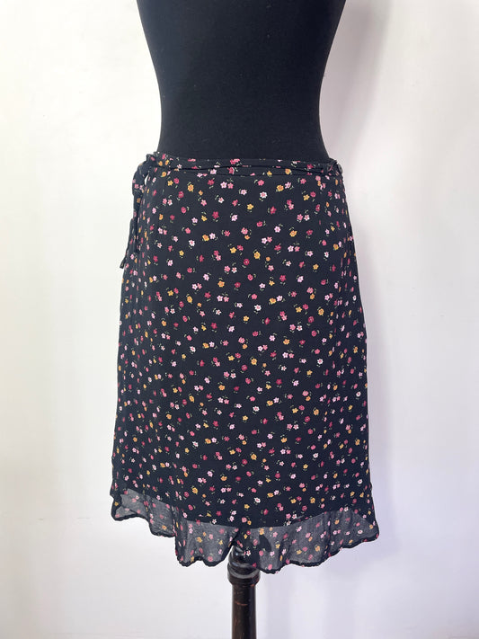 Jupe à fleurs 90s