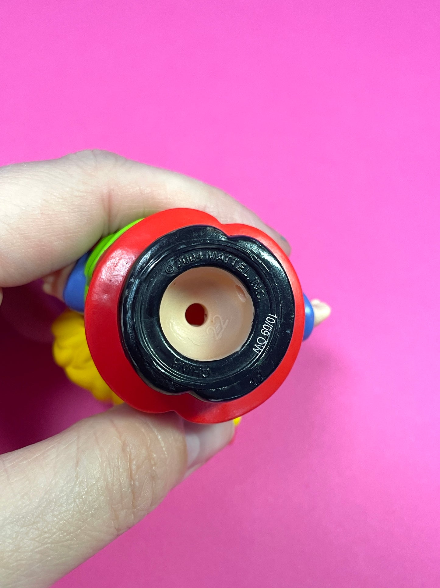 Porte-clés upcyclé Fisher Price