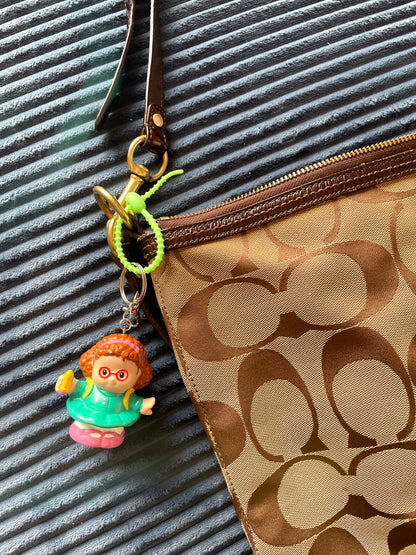 Porte-clés upcyclé Fisher Price