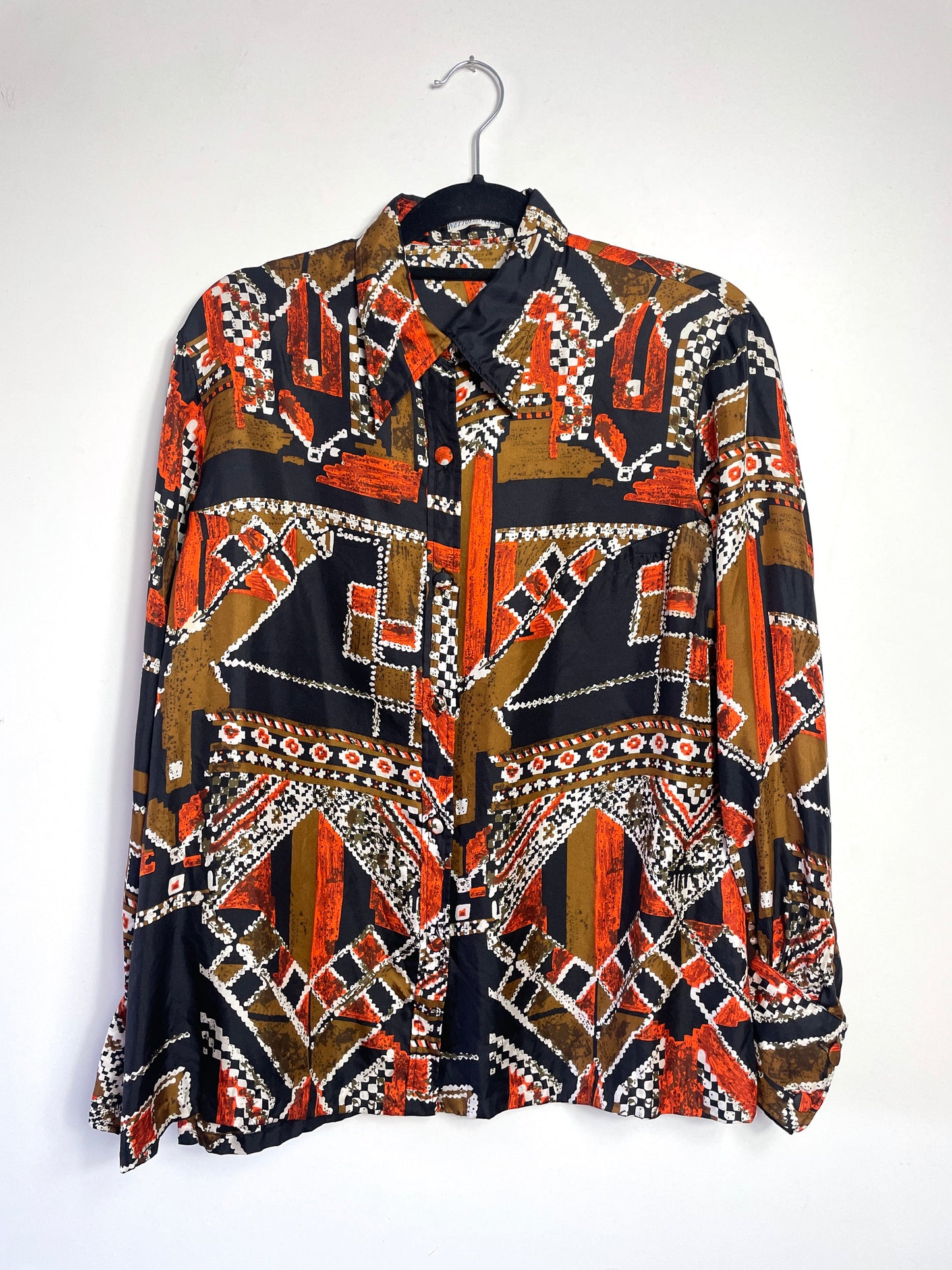 Chemise 70s en soie