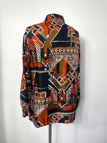 Chemise 70s en soie