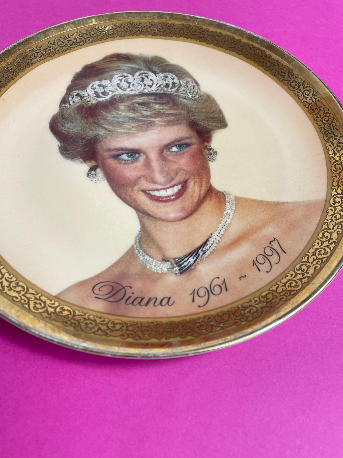 Assiette Lady Di