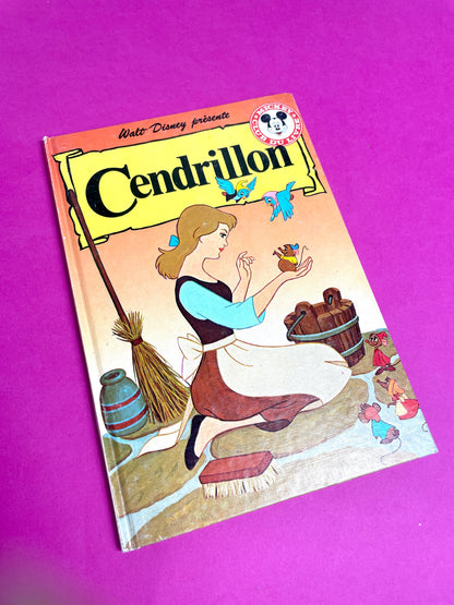 Mickey Club du livre Cendrillon 1977