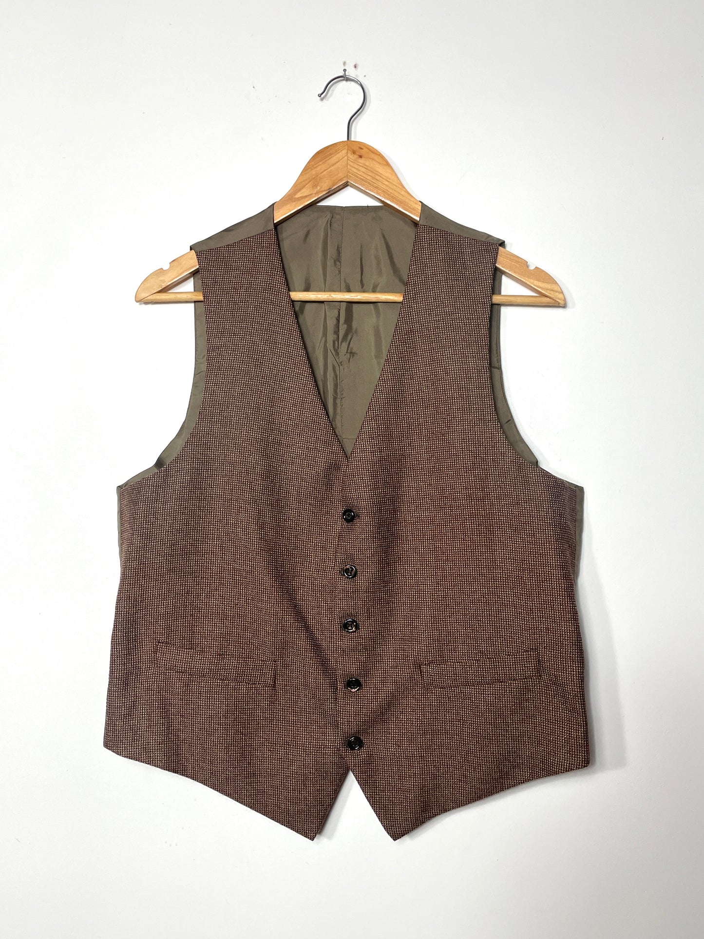 Gilet de costume en laine