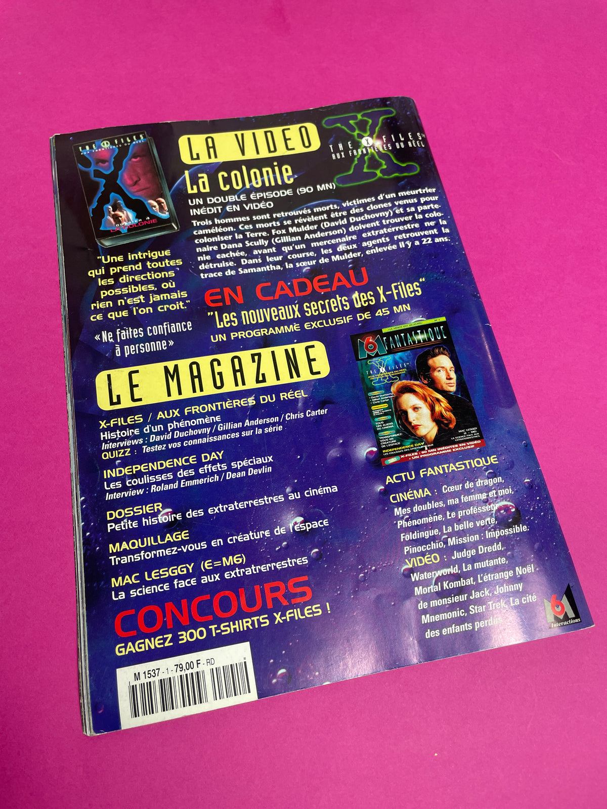 Magazine M6 X-Files 1996