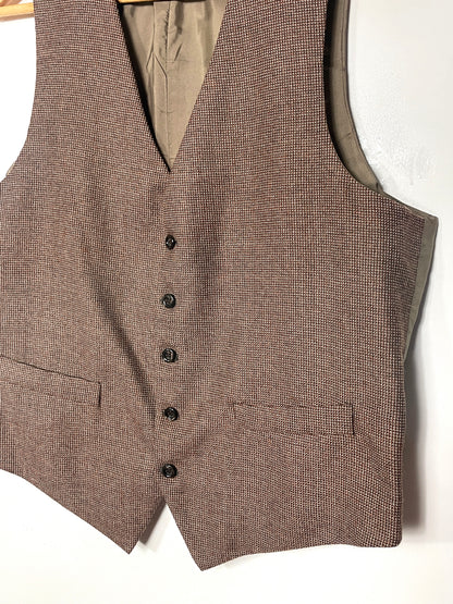 Gilet de costume en laine