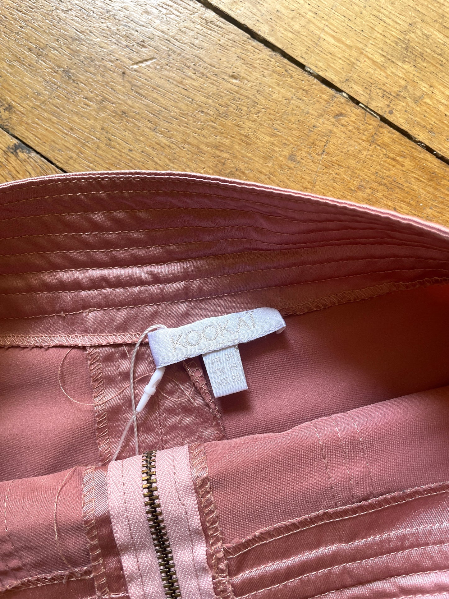 Mini jupe y2k en satin