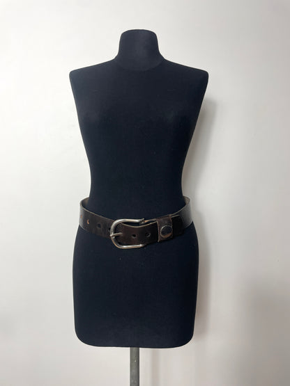Ceinture vintage en cuir
