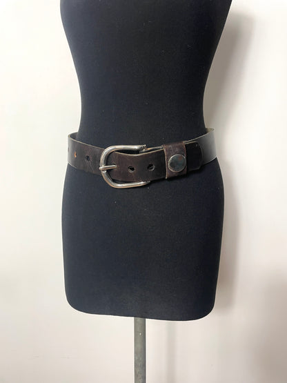 Ceinture vintage en cuir