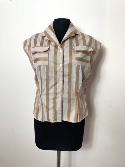 Chemise rayée 50s