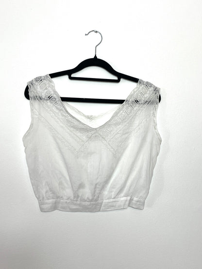 Bustier coton début XXème