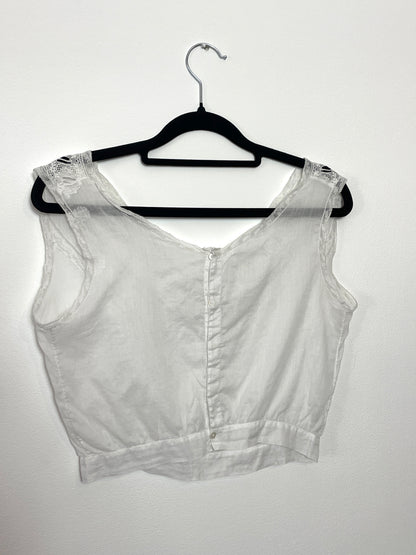 Bustier coton début XXème