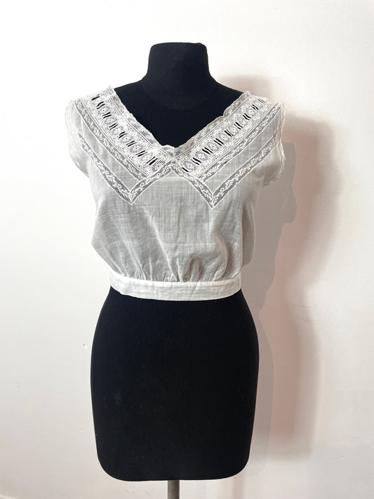 Bustier coton début XXème