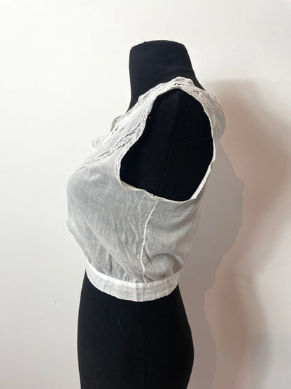 Bustier coton début XXème