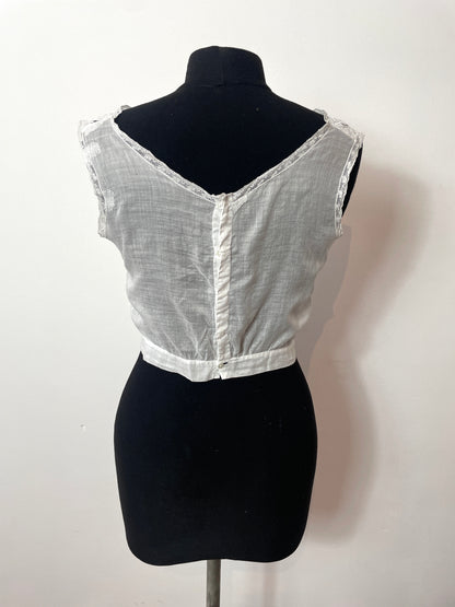 Bustier coton début XXème