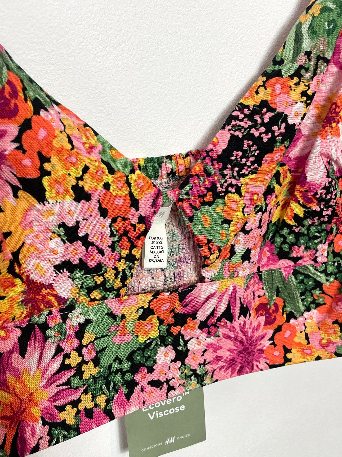Brassière à fleurs 52/54