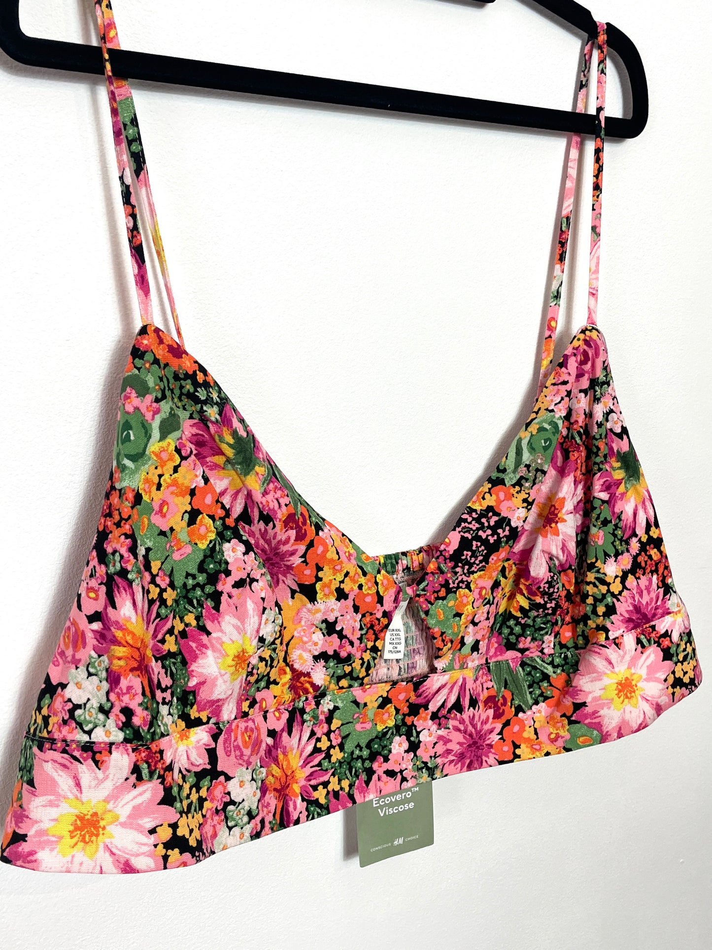 Brassière à fleurs 52/54