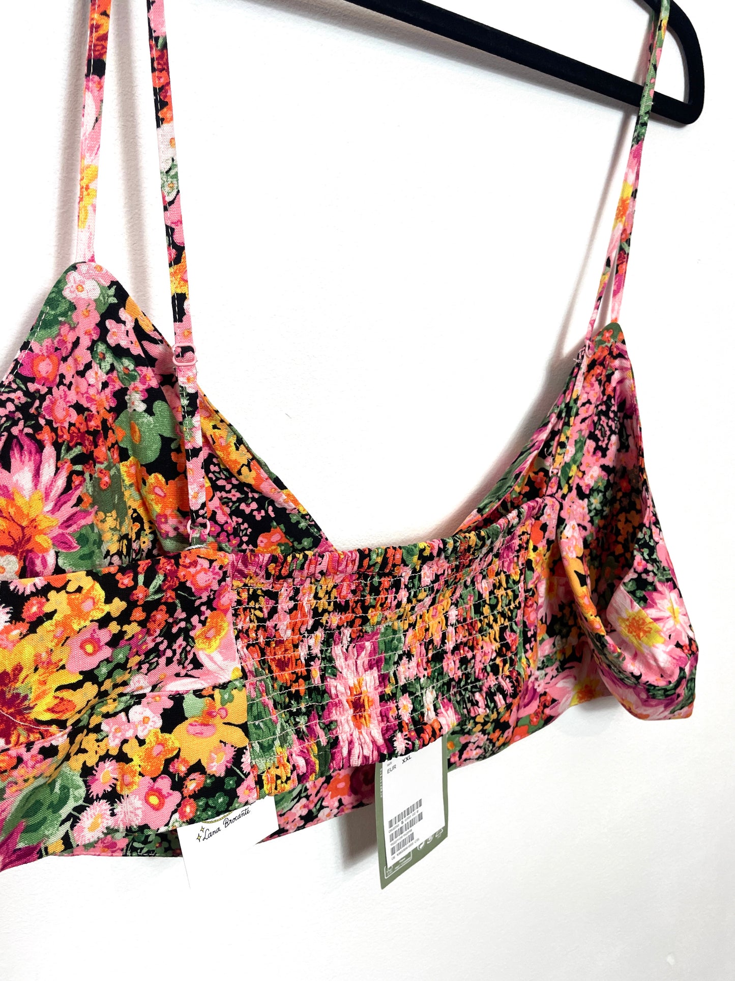 Brassière à fleurs 52/54
