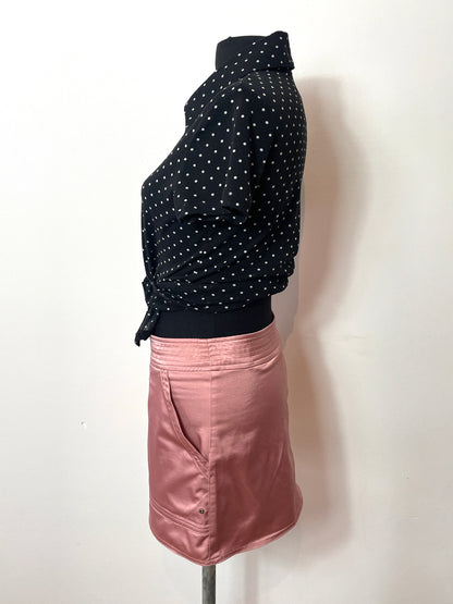 Mini jupe y2k en satin
