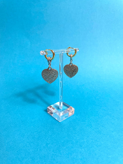 Boucles d'oreilles coeur