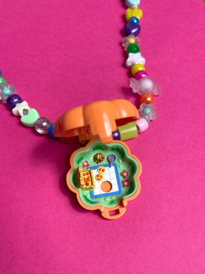 Collier Polly Pocket customisé