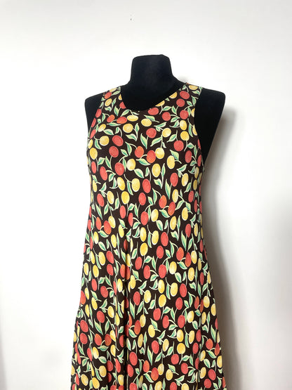 Robe y2K imprimé fruits