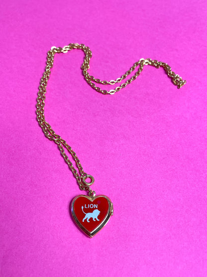 Collier zodiaque lion