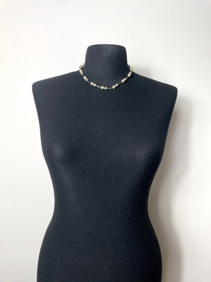 Ras du cou perles argent 925